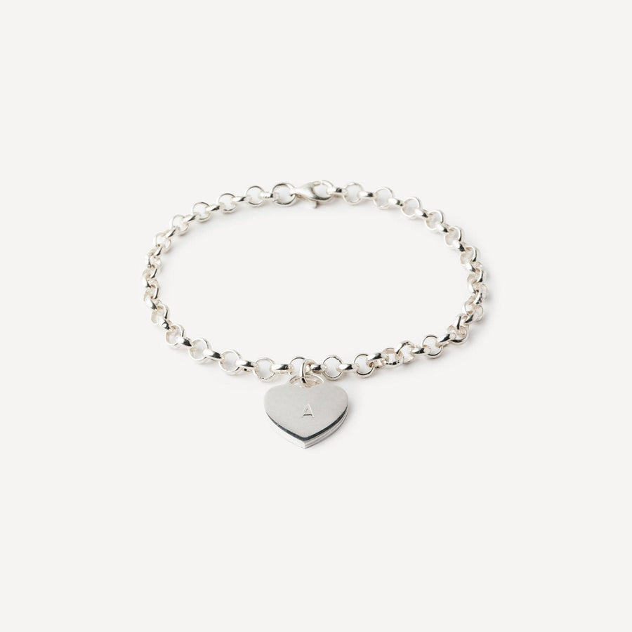 Heart Medal Bracelet