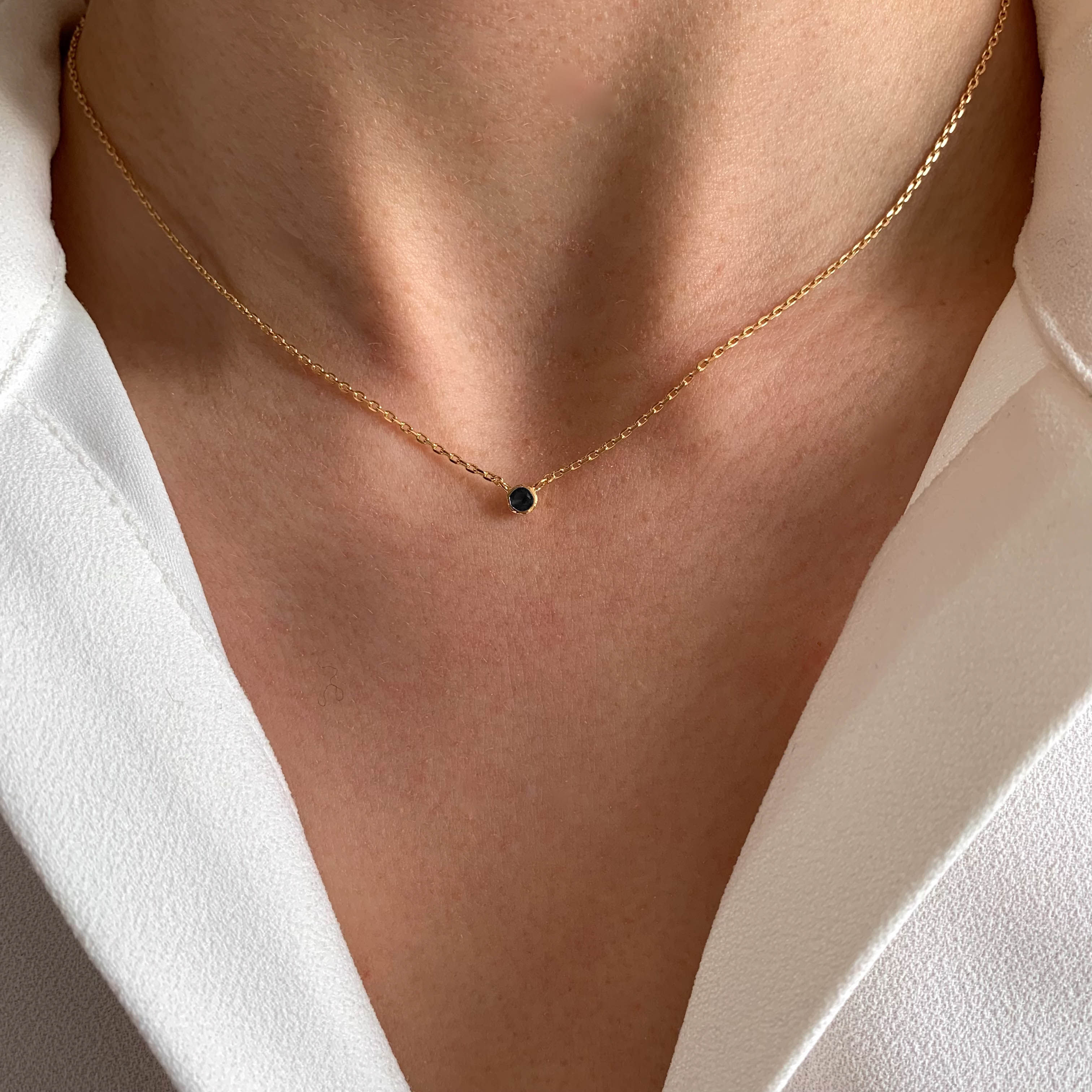 Black Shard Necklace