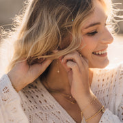 Boucles d'oreilles pendantes Étoile