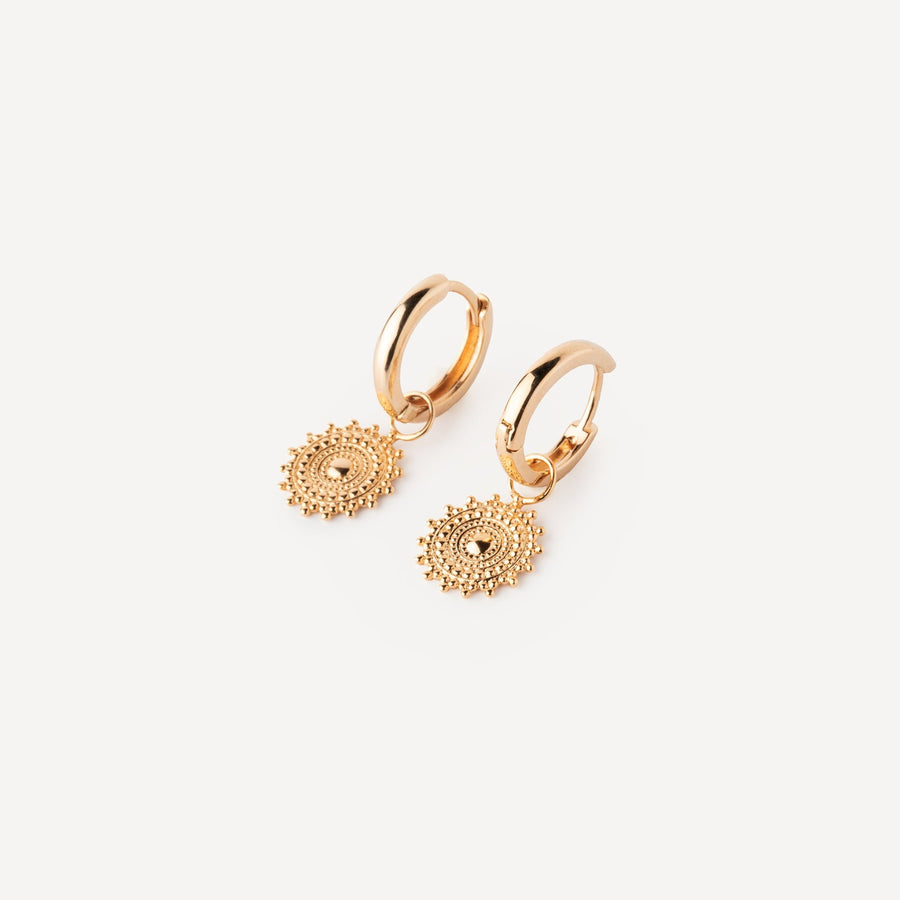 Boucles d'oreilles Soleil