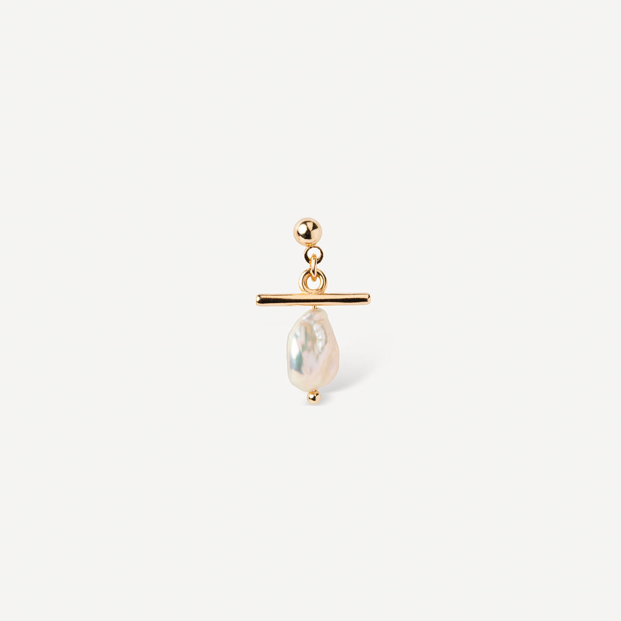 Boucles d'oreilles Perle d'eau douce