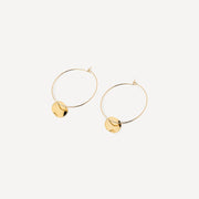 Echo hoop earrings