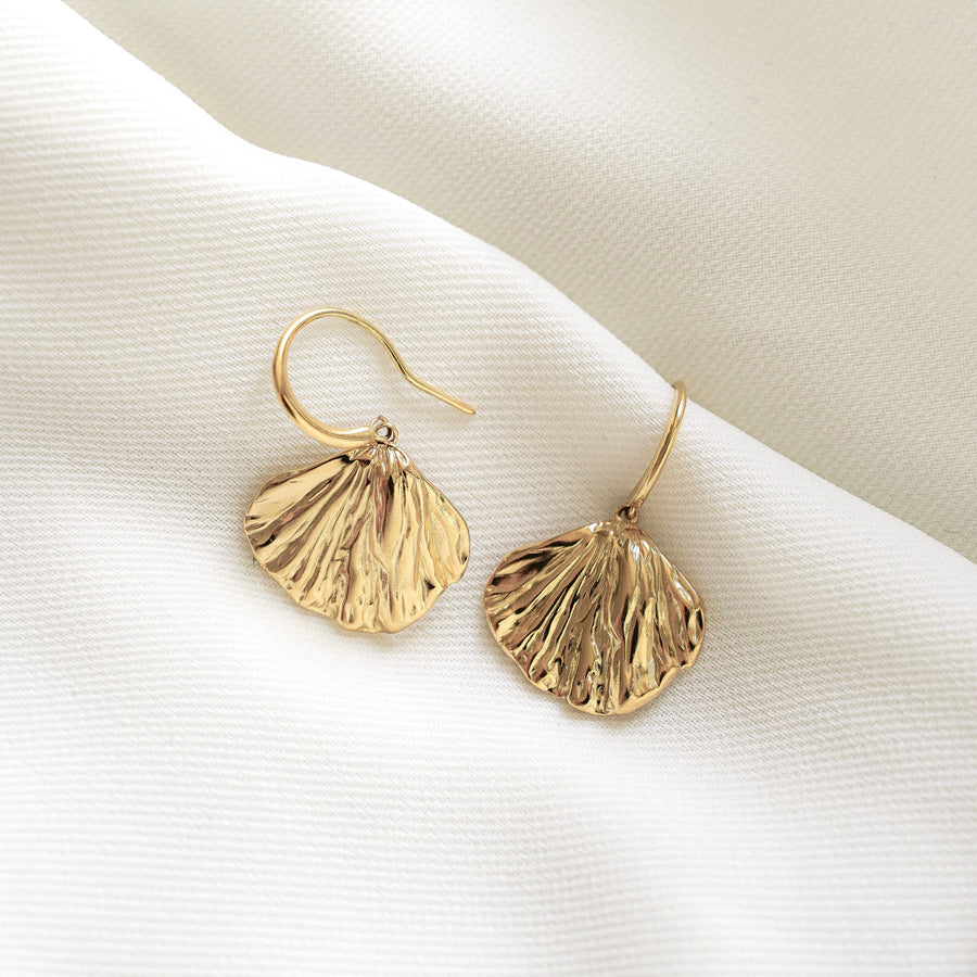 Boucles d'oreilles Feuille