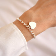Heart Medal Bracelet