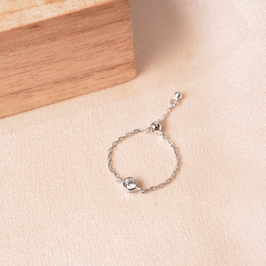 Bague chaine Éclat