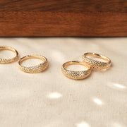 Bague Perlée