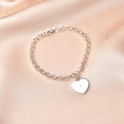 Heart Medal Bracelet
