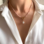 Collier Rhodonite