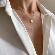 Collier Médaille Soleil