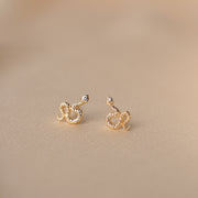 Boucles d'oreilles Serpent
