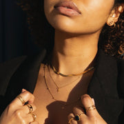 Collier Serpentine Fin