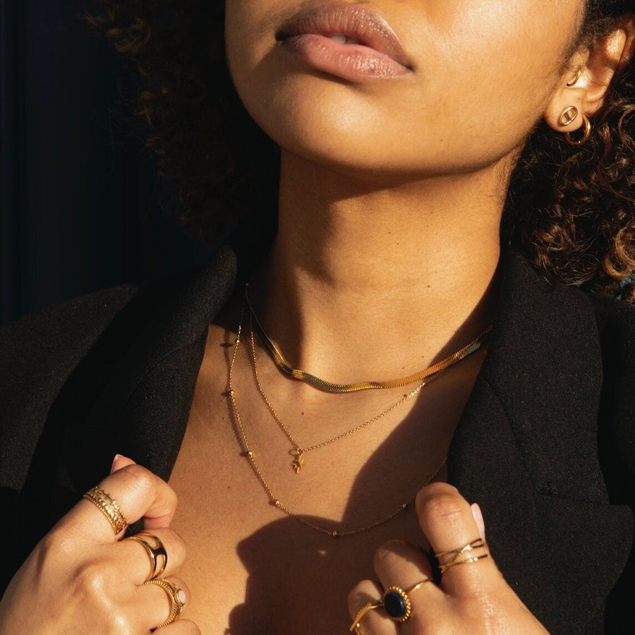Collier Serpentine Fin