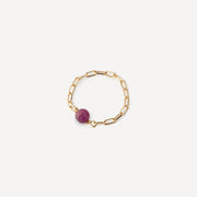 Ruby Chain Ring