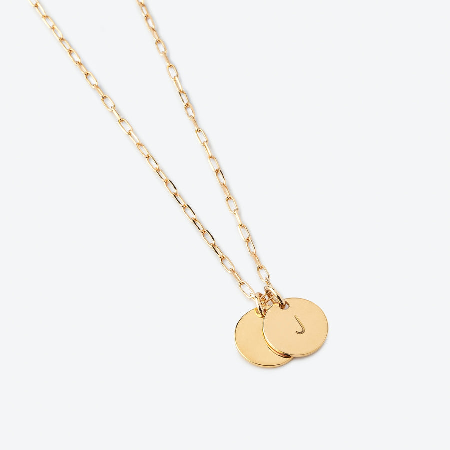 Collier lettre personnalisée