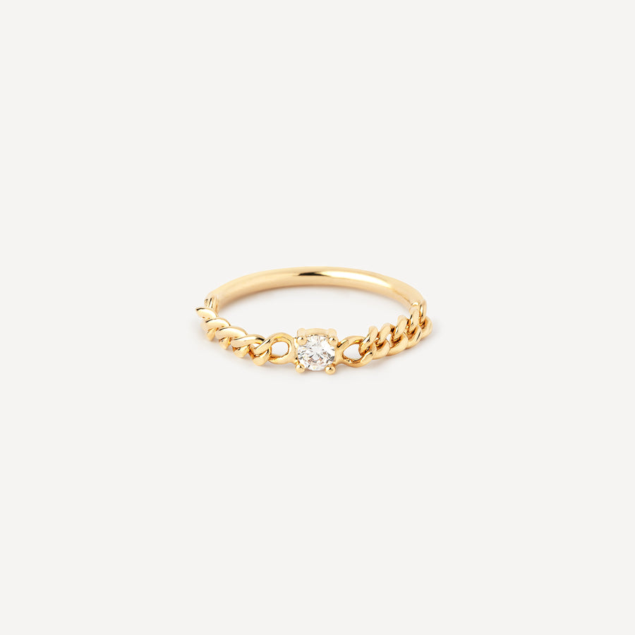 Zircon chain ring