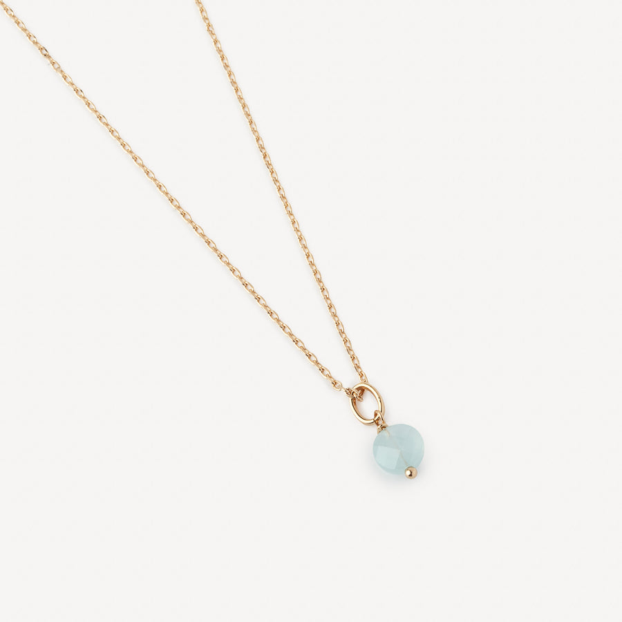 Gaia Aquamarine Necklace