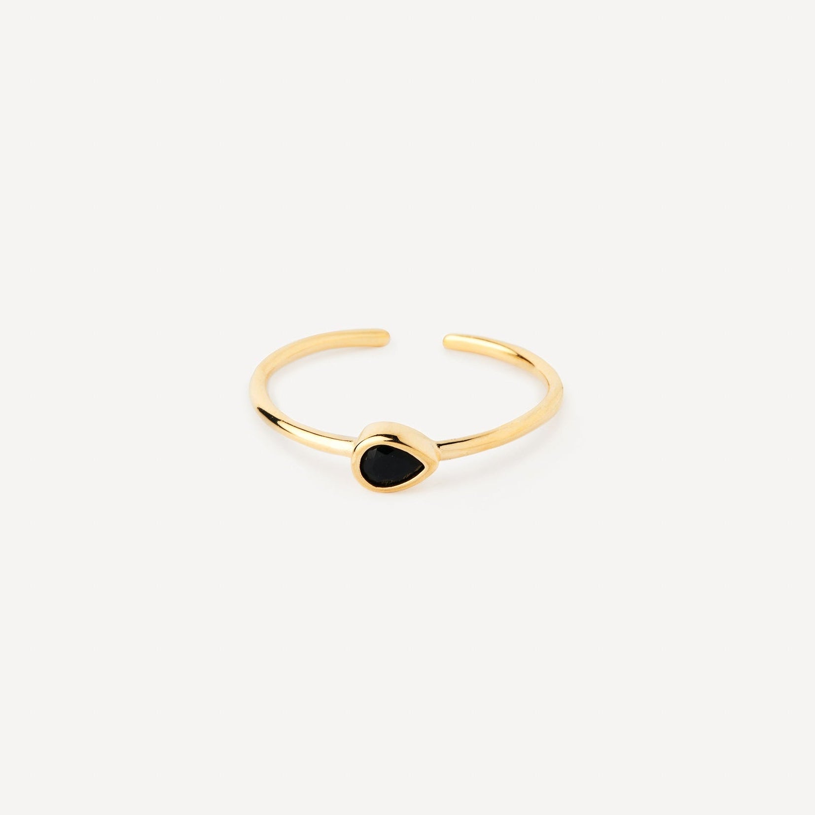 Bague Goutte Noire