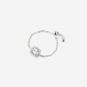 Ice cube chain ring