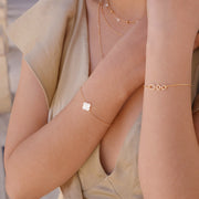 Bracelet Trèfle Nacre