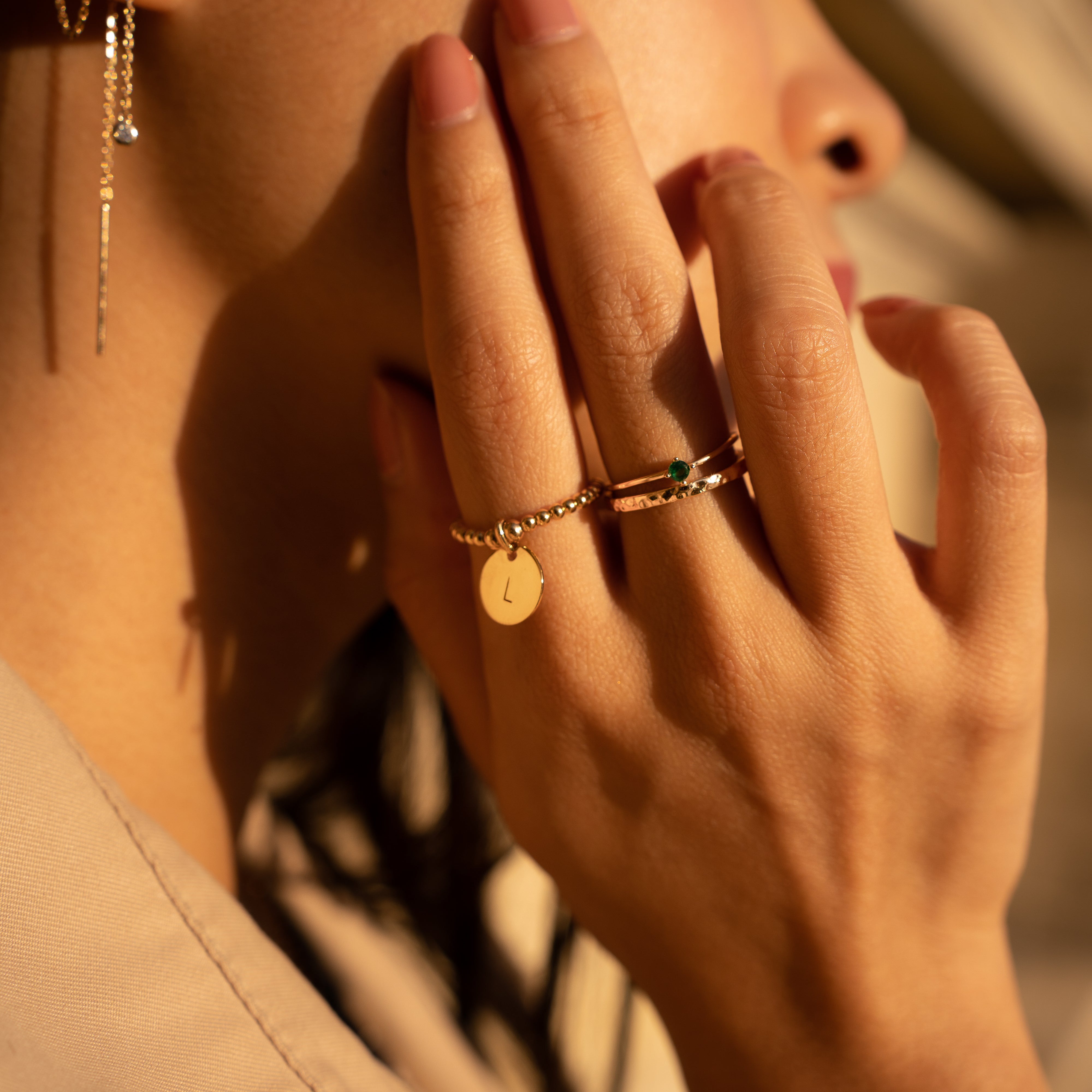 Bague Médaille