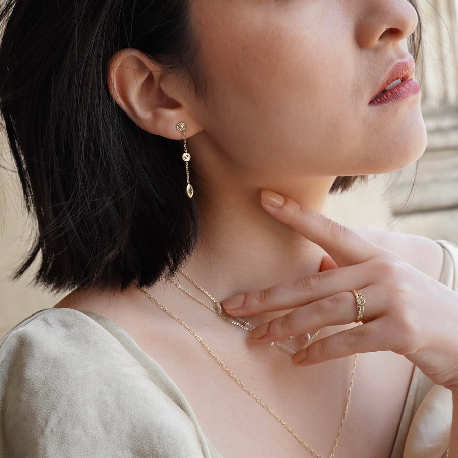 Boucles d'oreilles Leia