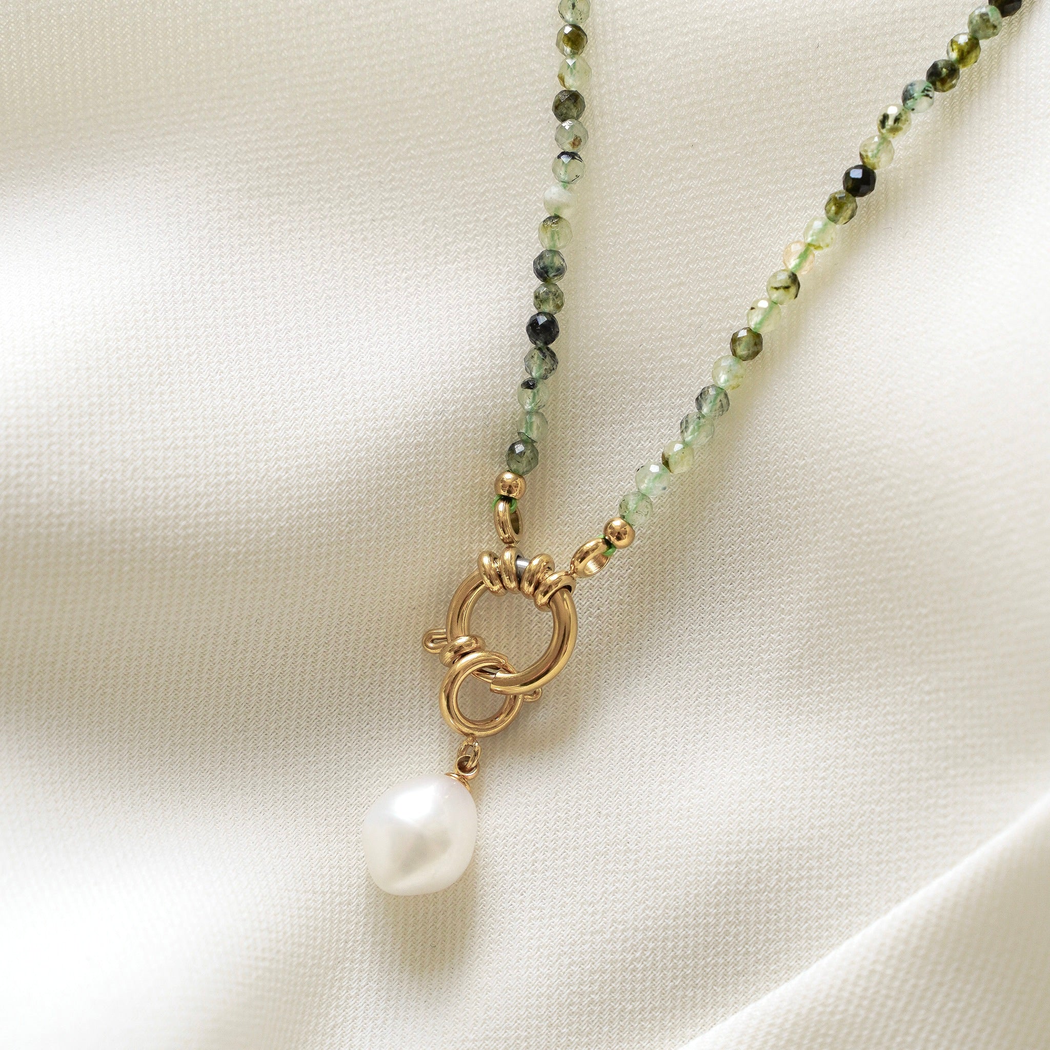 Collier Préhnite