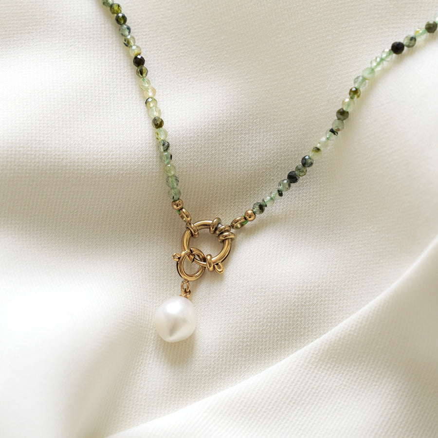 Collier Préhnite