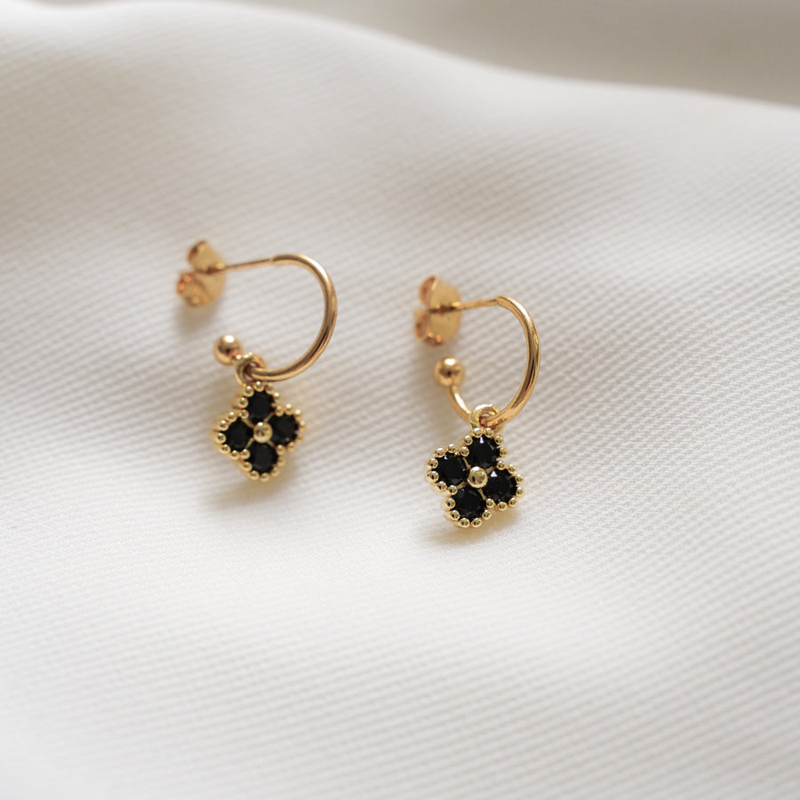 Boucles d'oreilles Trèfle