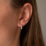 Boucles d'oreilles Ondulées Argent