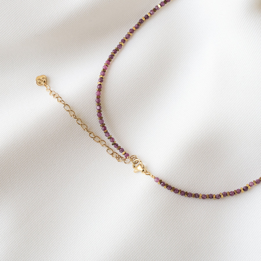 Collier Rubis