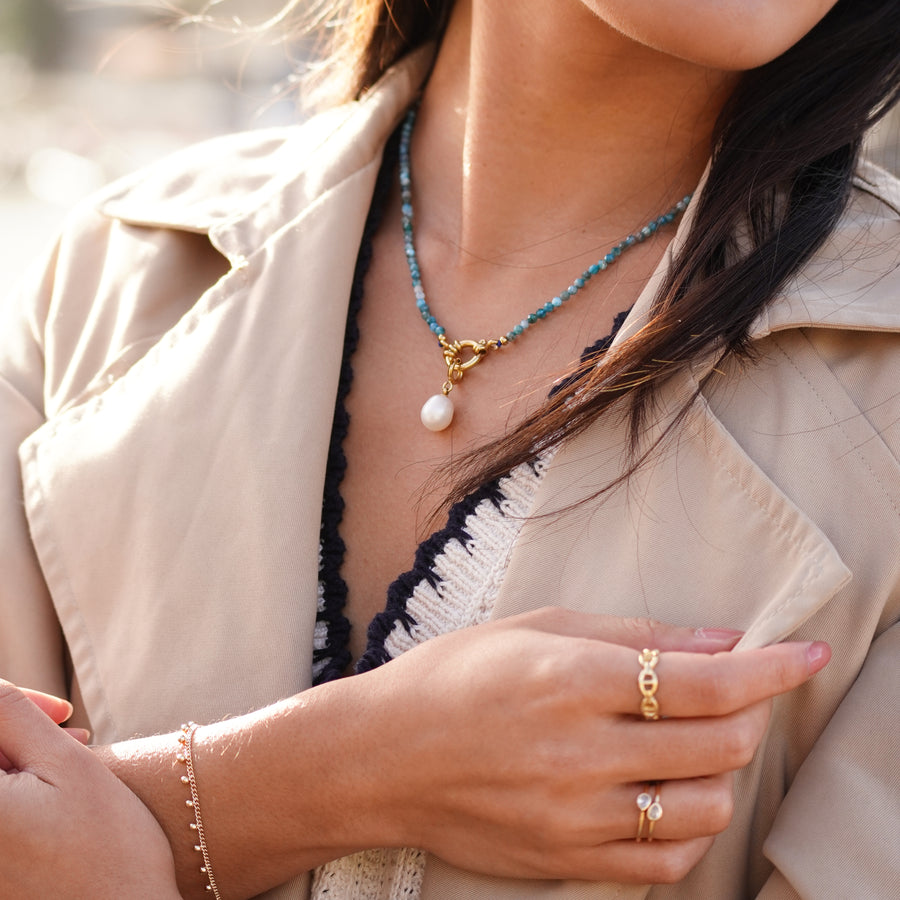 Collier Préhnite