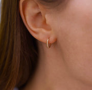 Boucles d'oreilles Ondulation