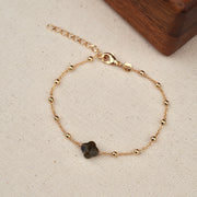 Amazonite Clover Bracelet