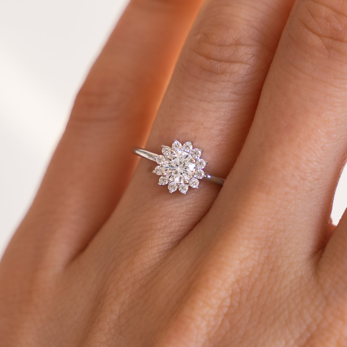 Bague de promesse Mirage argent sertie de zircons