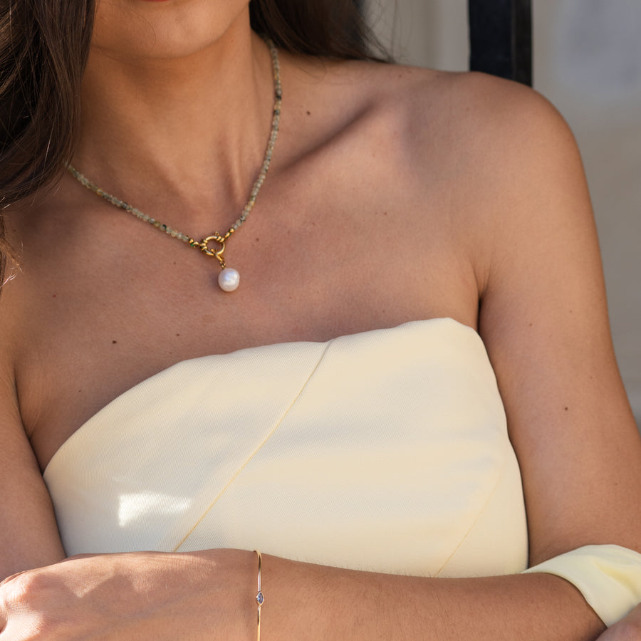 Prehnite Necklace