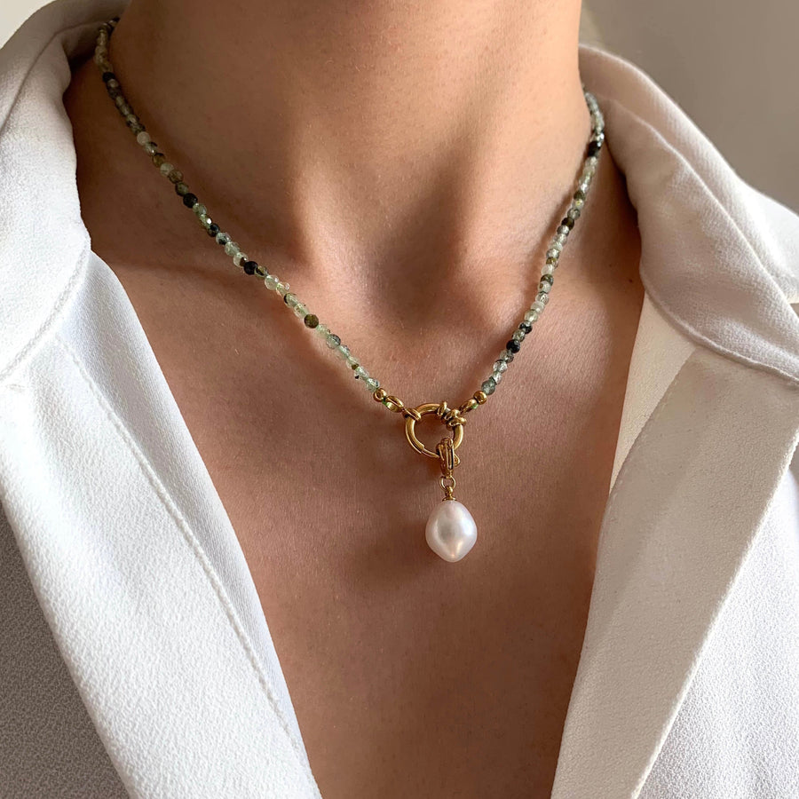 Collier Préhnite