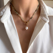 Collier Préhnite